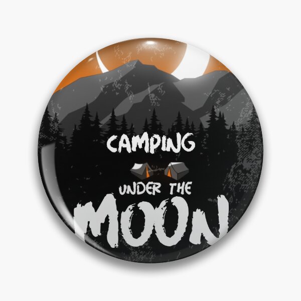 Item preview, Camping Under The Moon designed and sold by Danielle Shafiki.