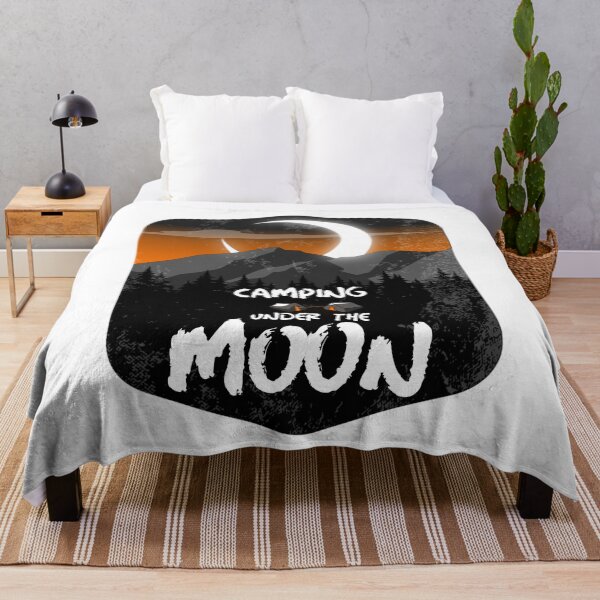 Item preview, Camping Under The Moon designed and sold by Danielle Shafiki.