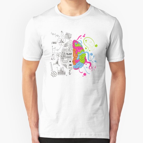 Analytical and Creative Brain Slim Fit T-Shirt