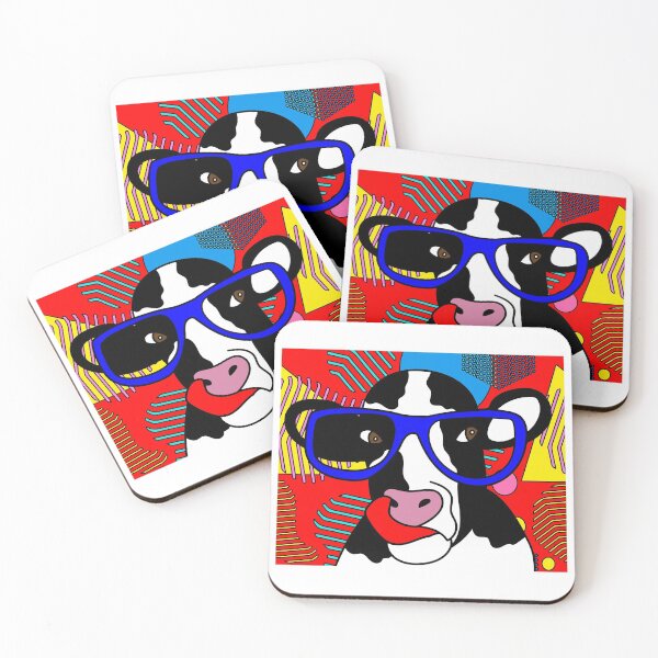 Item preview, Funny Cow With Sunglasses Muh designed and sold by flofin.