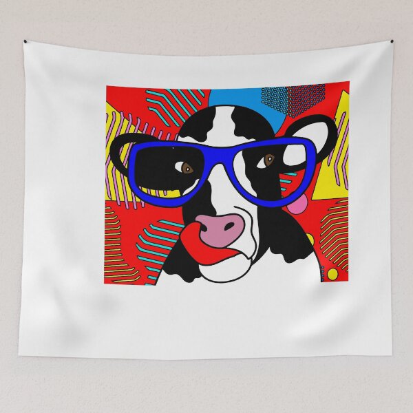 Item preview, Funny Cow With Sunglasses Muh designed and sold by flofin.