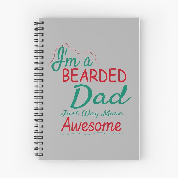 Item preview, I'm A Bearded Dad Just Way More Awesome Shirt designed and sold by YSNbr.