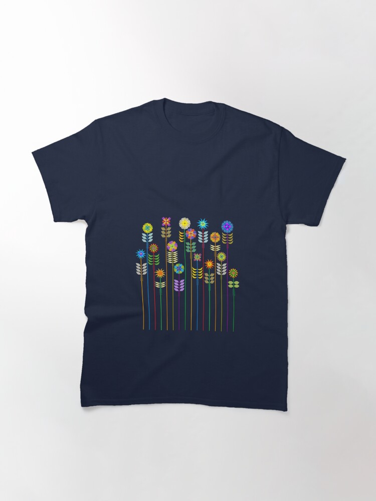 Thumbnail 3 of 7, Classic T-Shirt, Victorian Floral Garden 2 designed and sold by Vk91art.