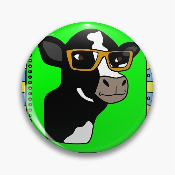 Item preview, Funny Cow With Sunglasses Muh designed and sold by flofin.