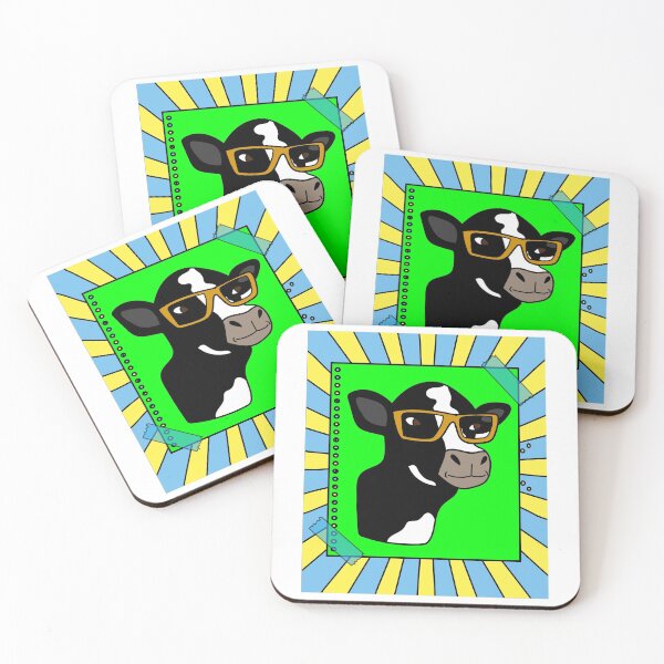 Item preview, Funny Cow With Sunglasses Muh designed and sold by flofin.