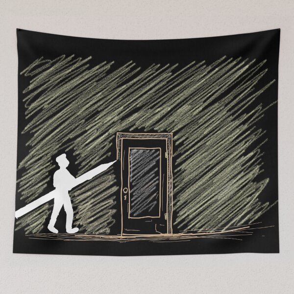 Item preview, Draw Your Own Doors (Dark) designed and sold by the-krisney-way.