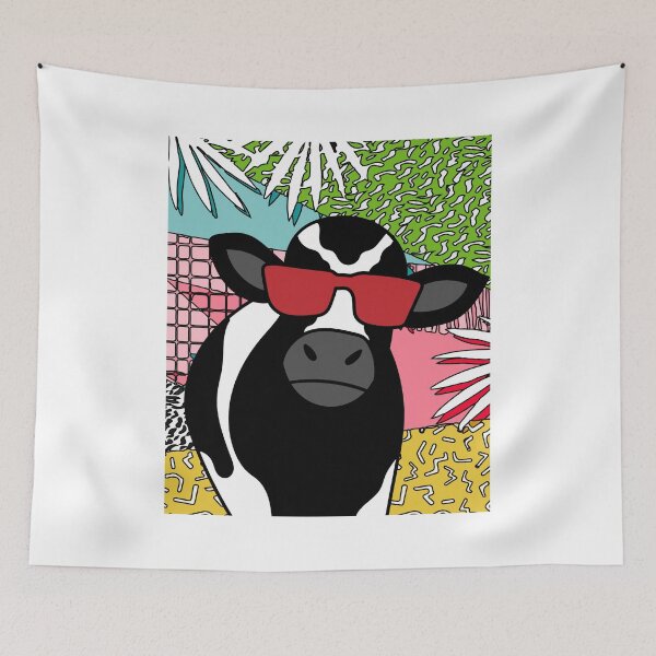 Item preview, Funny Cow With Sunglasses Muh designed and sold by flofin.