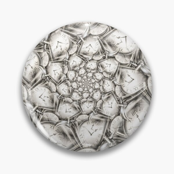 Item preview, Droste effect background with infinite clock spiral. Abstract design for concepts related to time.  designed and sold by Paolo Modena Photography    -   Fine Italian Art.