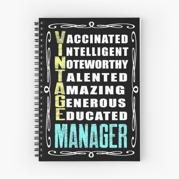 Item preview, Vintage Acronym Retiring Manager | supervisor | boss | executive designed and sold by MoonsmileProd.