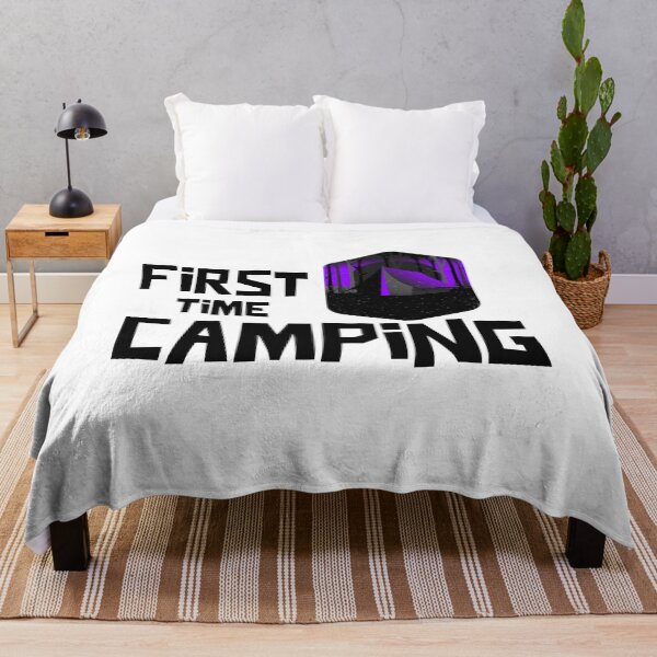 Item preview, First Time Camping designed and sold by Danielle Shafiki.