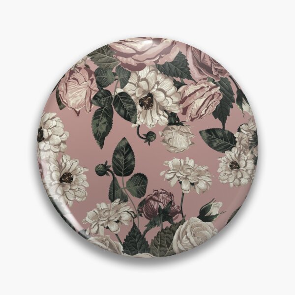 Item preview, Vintage Delicate Roses with Antique Pink designed and sold by nouveaudecor.