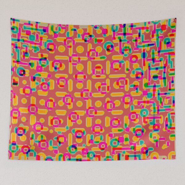 Item preview, Crypto doodle - abstract pattern designed and sold by Xdelacra.