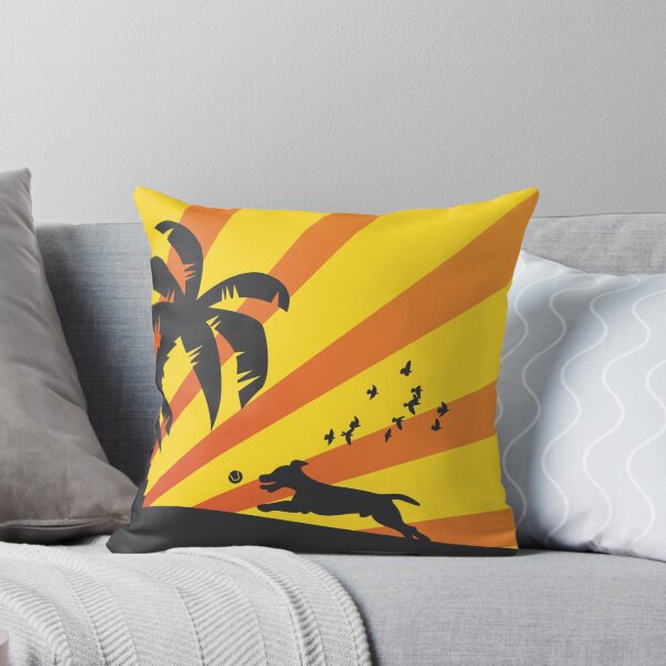 Item preview, Dog having fun at the beach designed and sold by Oldbridge.