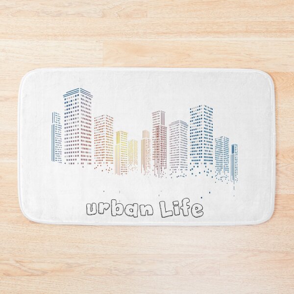 Item preview, Urban Life Text Design designed and sold by VIVEK KUMAR RAI.