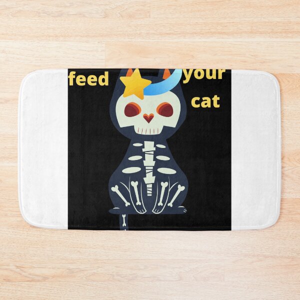 Item preview, feed your cat designed and sold by Highhocreations.