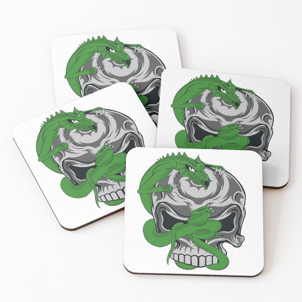 Item preview, Dragon on skull lstest design designed and sold by SLExpress.