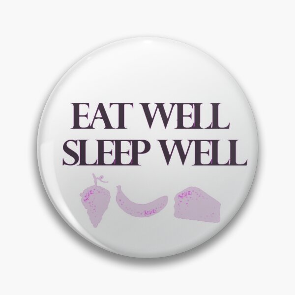 Item preview, Eat well, sleep well! designed and sold by VeenaNair23.
