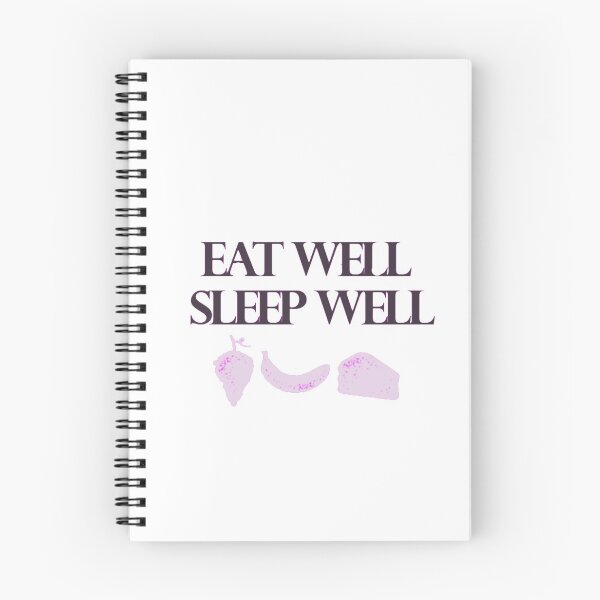 Item preview, Eat well, sleep well! designed and sold by VeenaNair23.