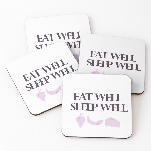 Item preview, Eat well, sleep well! designed and sold by VeenaNair23.