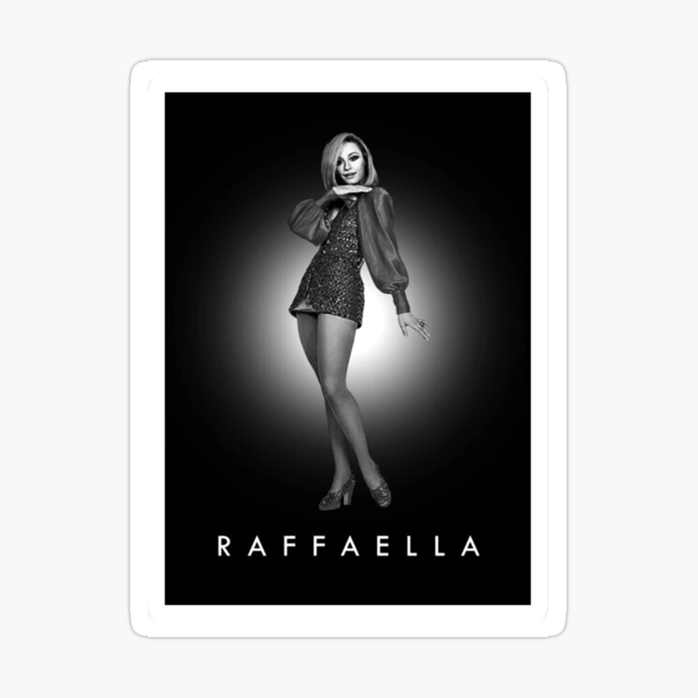 POSTER POP ART Raffaella Carrà © ICONA STILE SHOWGIRL RAFFA TOP QUALITY NEW