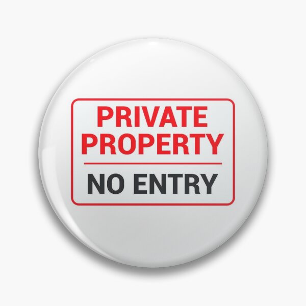 Item preview, Private Property designed and sold by T-Shirt-Online.