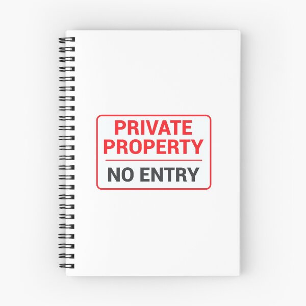 Item preview, Private Property designed and sold by T-Shirt-Online.