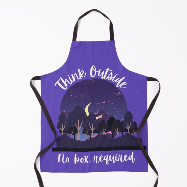 Item preview, Copy of Think Outside No Box Required Moon Purple Design Purple - Curious Outdoorsy Inspirational designed and sold by Teetee94.