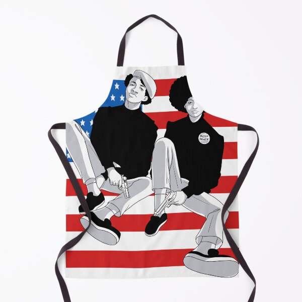 Item preview, Black Panther Party Afro American Flag designed and sold by Nosek1ng.