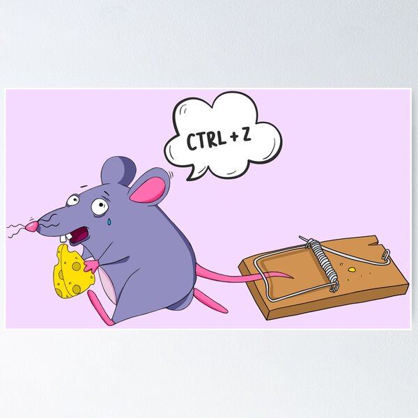 Risograph Mini Comic mouse Trap 