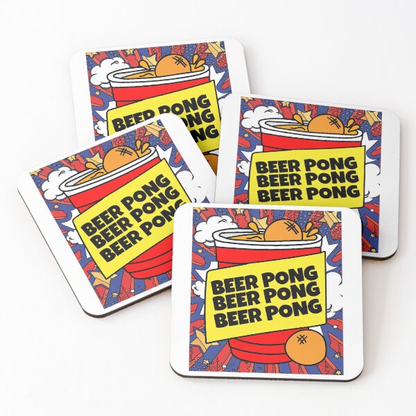 Item preview, Party Drinking Game Beerpong Beer Pong designed and sold by flofin.