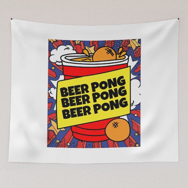 Item preview, Party Drinking Game Beerpong Beer Pong designed and sold by flofin.
