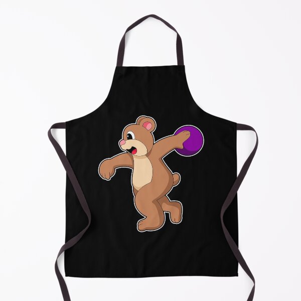 Item preview, Bear at Bowling with Bowling ball designed and sold by Snabdesign84.