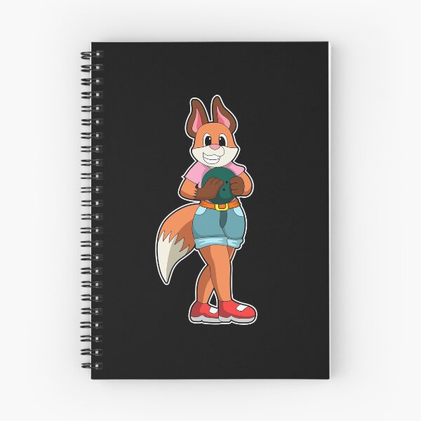 Item preview, Fox at Bowling with Bowling ball designed and sold by Snabdesign84.
