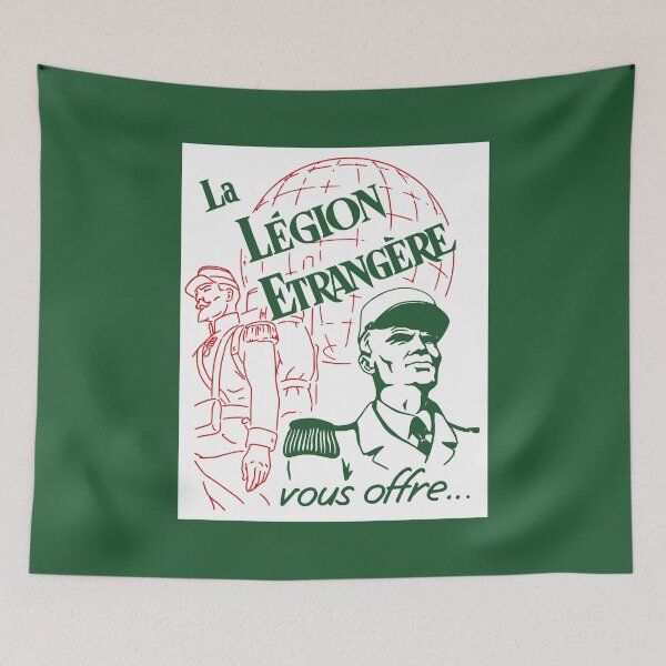 Item preview, French Foreign Legion Recruitment Poster designed and sold by sirglennbo.