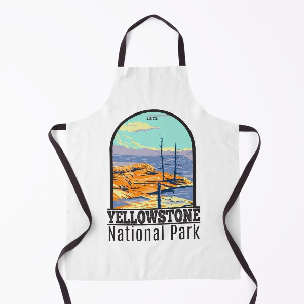 Item preview, Yellowstone National Park Mammoth Hot Springs designed and sold by KrisSidDesigns.
