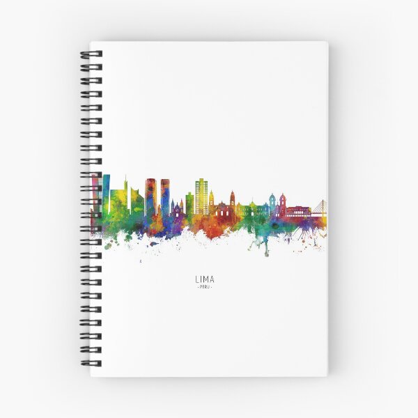 Item preview, Lima Peru Skyline designed and sold by ArtPrints.
