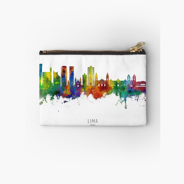 Aperçu de l'œuvre Lima Peru Skyline créée et vendue par ArtPrints.