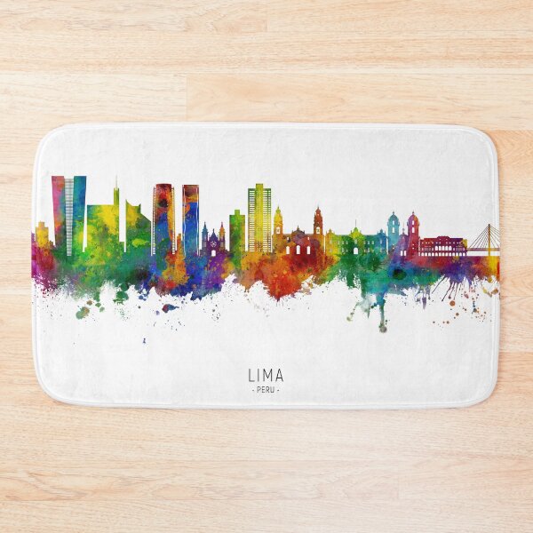 Item preview, Lima Peru Skyline designed and sold by ArtPrints.