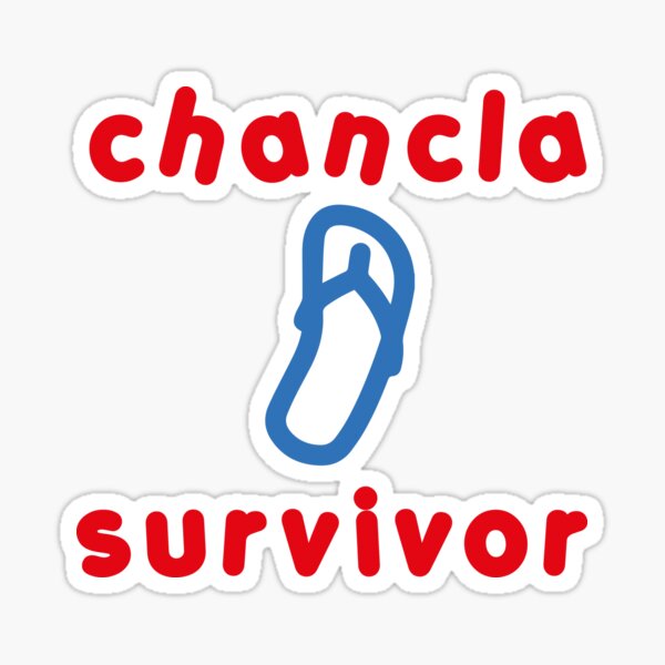 CHANCLA SURVIVOR SVG Png Clipart Clip Art Printable