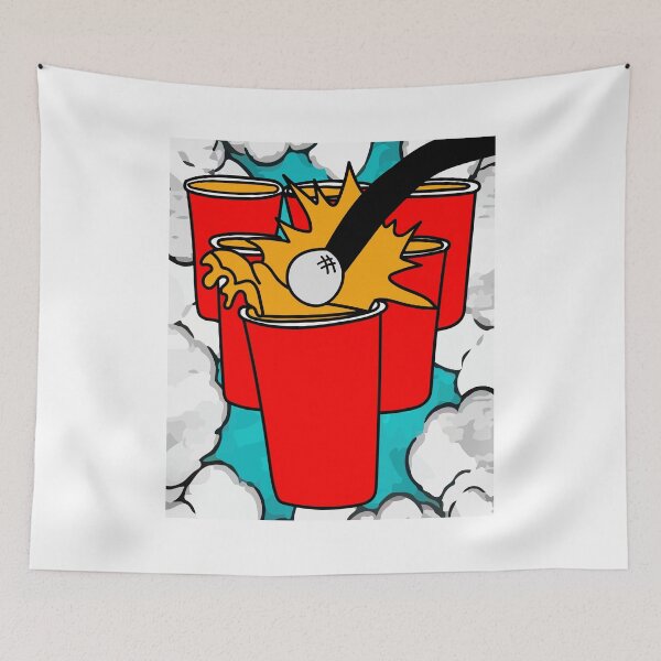 Item preview, Party Drinking Game Beerpong Beer Pong designed and sold by flofin.