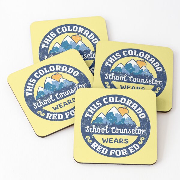 Item preview, Colorado Red For Ed  School Counselor Protest designed and sold by SOURthing.