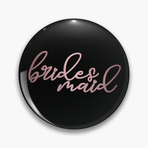 Item preview, Bridesmaid beautiful typography in metallic rustic pink | For bridesmaids |Outfit for bridesmaids | Wedding day stuff designed and sold by Violet Treasures.
