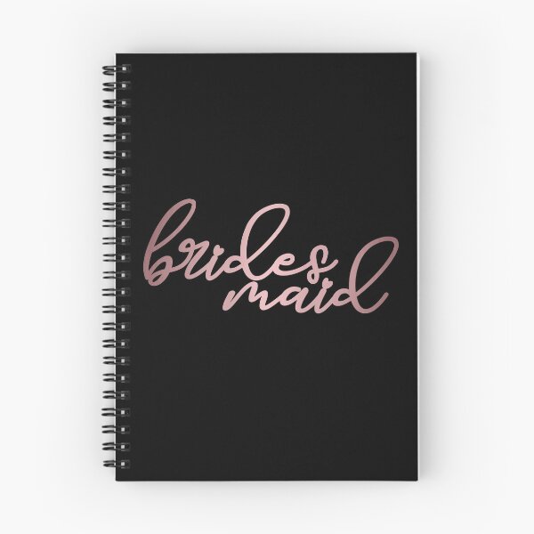 Item preview, Bridesmaid beautiful typography in metallic rustic pink | For bridesmaids |Outfit for bridesmaids | Wedding day stuff designed and sold by Violet Treasures.