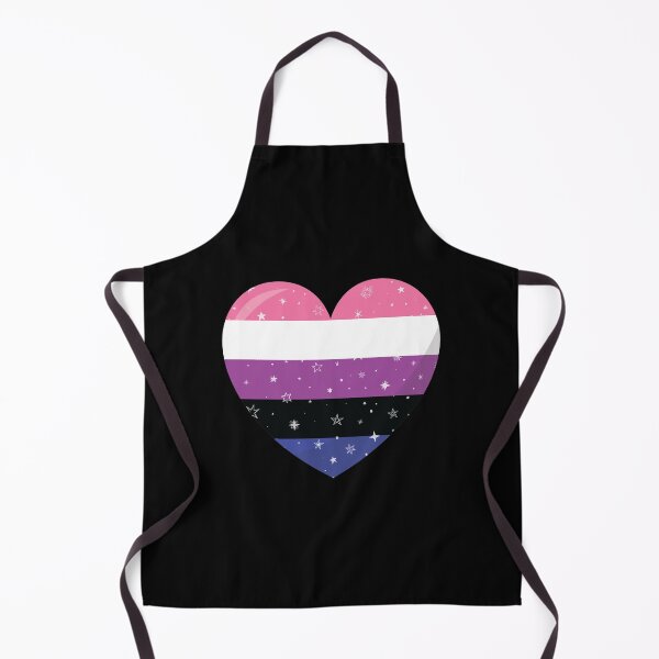 Item preview, Sparkling Genderfluid Heart designed and sold by Pridish.