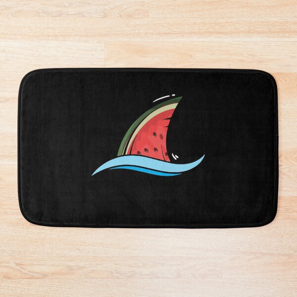 Artikelvorschau, Kawaii Wassermelone Haifischflosse Lustige Sommerferien entworfen und verkauft von Dressed For Duty.