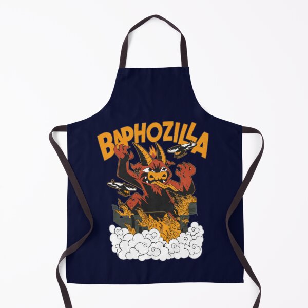 Item preview, Goat demon funny destroying city designed and sold by Sovik Goswami.