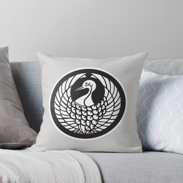 Item preview, Crane Crest of Mori Clan  ~ Japanese Kamon Mon designed and sold by SOURthing.