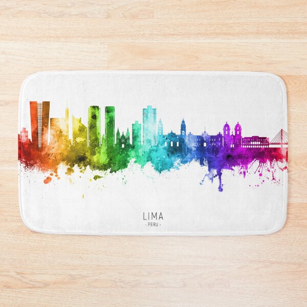 Item preview, Lima Peru Skyline designed and sold by ArtPrints.