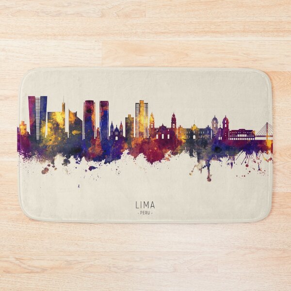 Item preview, Lima Peru Skyline designed and sold by ArtPrints.