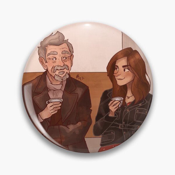 Item preview, Clara Oswald and the War Doctor designed and sold by Rosie Vernon.